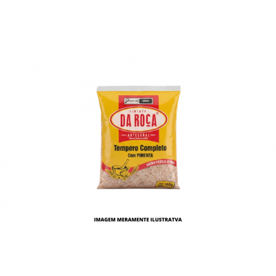 TEMPERO - PIMENTA DA ROCA - 180g - COMPLETO COM PIMENTA - CX36